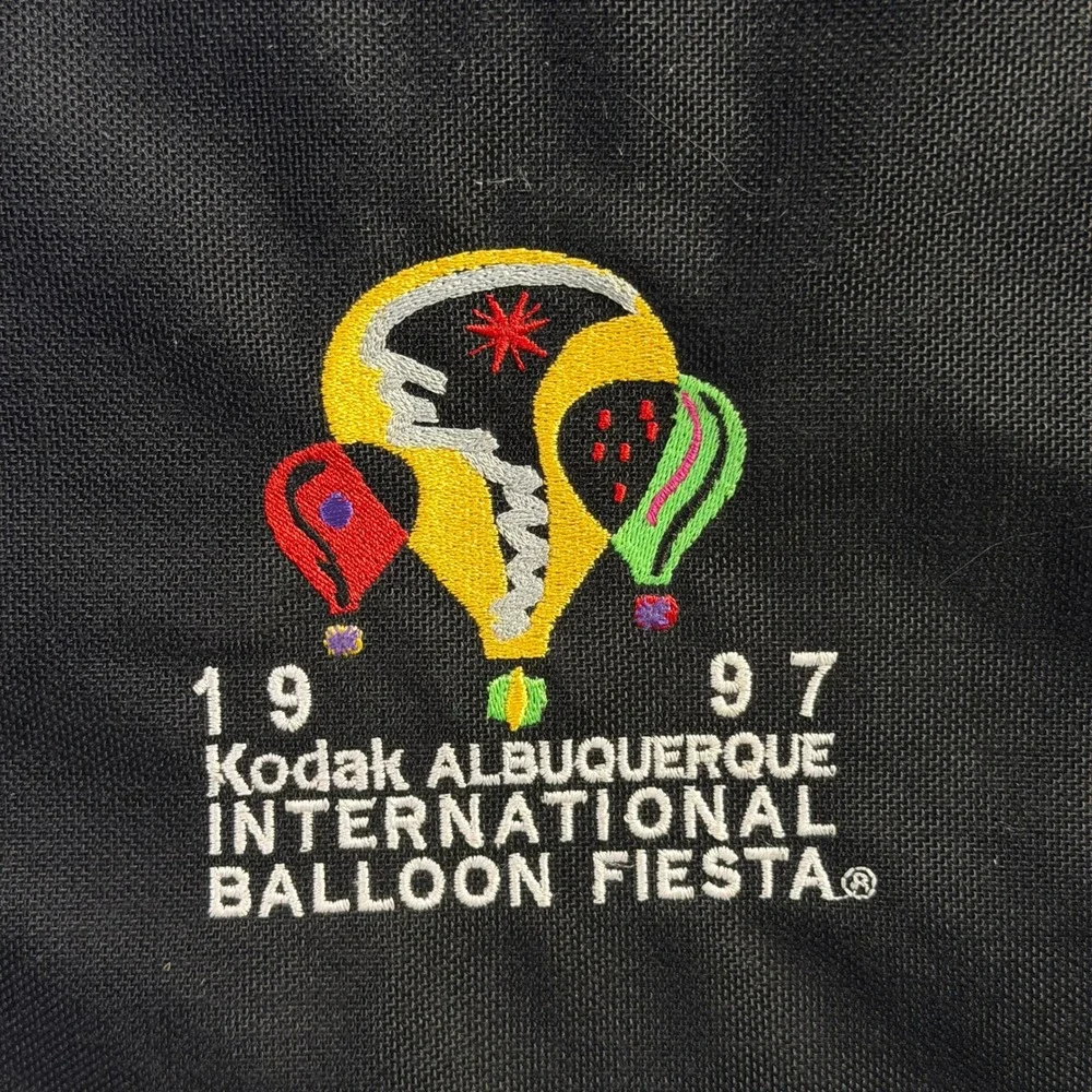 Vintage‎ 1997 Kodak Albuquerque International Balloon Fiesta Aerco Bag Black